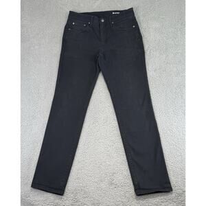 G/Fore Golf Stretch Pants Mens 32x32 (30.5) Black Chino Straight Performance